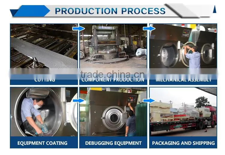 China Industrial Laundry Equipment Industrial Washer And Dryer Prices