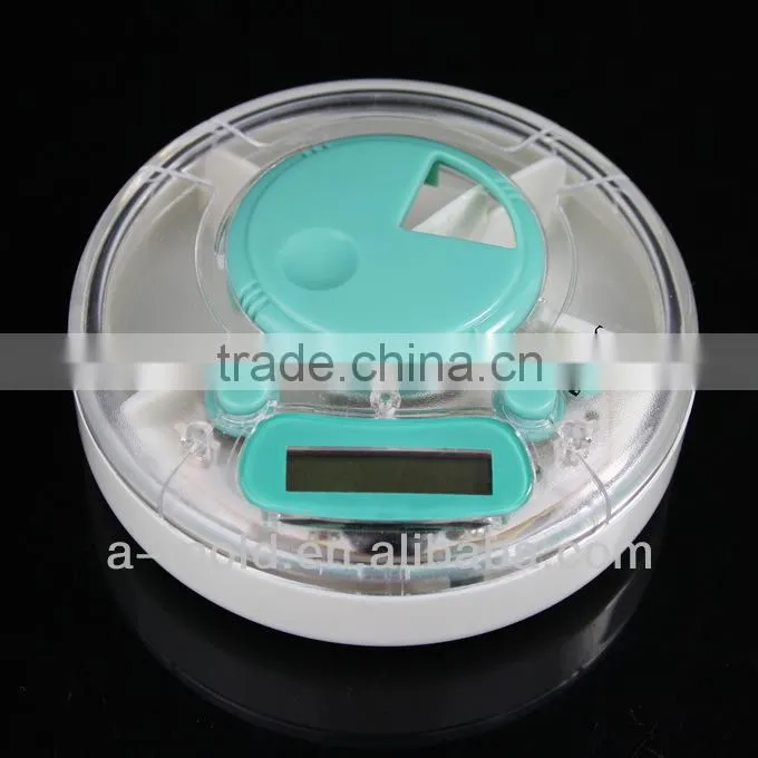 Portable medicine box time remind Pill box