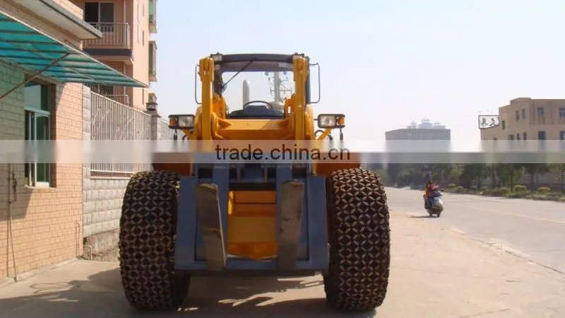 16Tons Wheel loader JGM751FT16 Material handler with fork attachment container handler