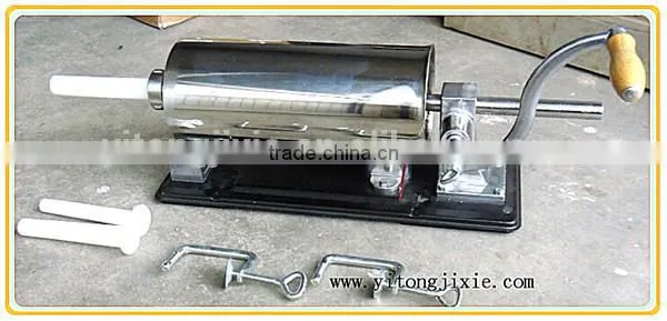 manual type vertical or horizontal sausage stuffer sausage filling machine manufacturer factory
