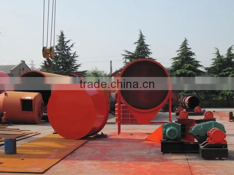 Rotary kiln drying gypsum powder machine