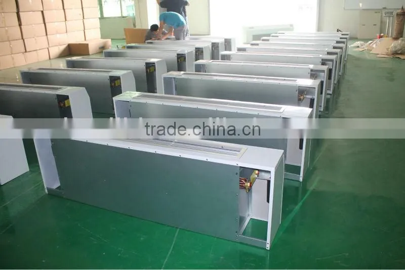 HUALI Horizontal Exposed Fan Coil Unit Use With Chilled Or Hot Water For Heating And Cooling