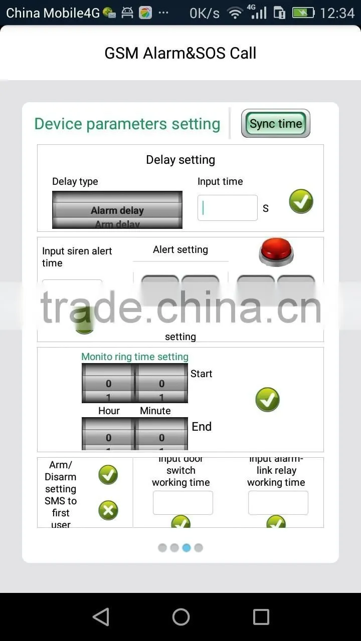 Cheap GSM alarm panel K9 Home DIY security alarm