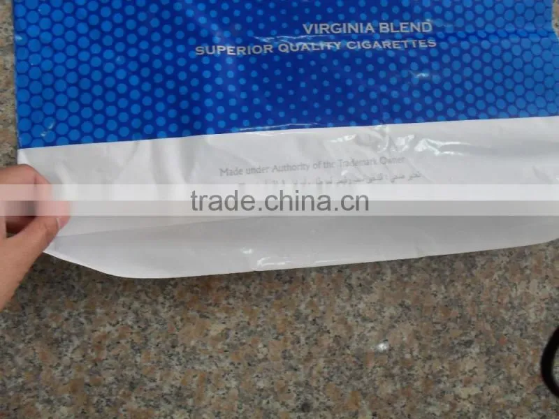 New product!HDPE/LDPE handle plastic bag for shopping