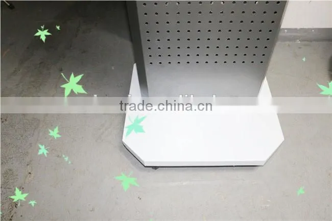Floor Standing Removable Metal Peg Board