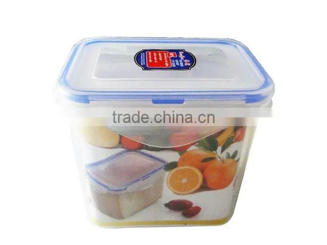 Plastic airproof crisper freshness bowl, food storage box, 2012 hot selling