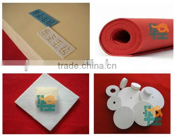 Pressed wool felt using for industry