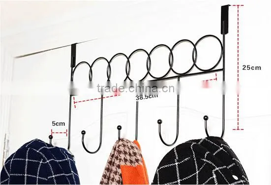 Multi-Function Love Metal Over The Door Hanging Hooks