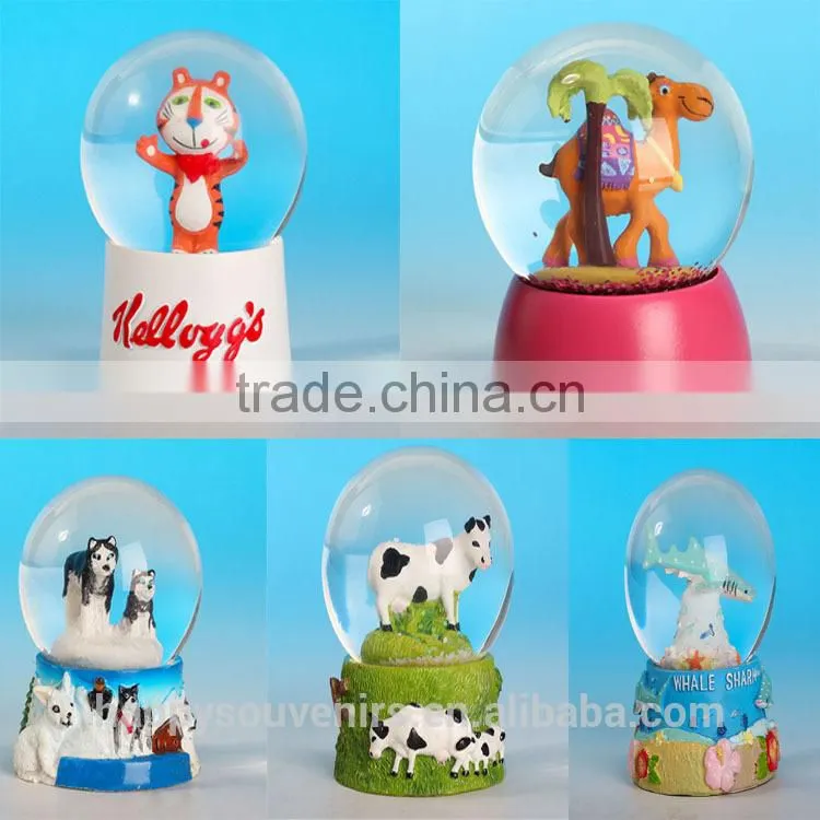 Polyresin+glass Christmas water Ball, High Quality Christmas water ball,Custom Snow Globe,Souvenir Gifts