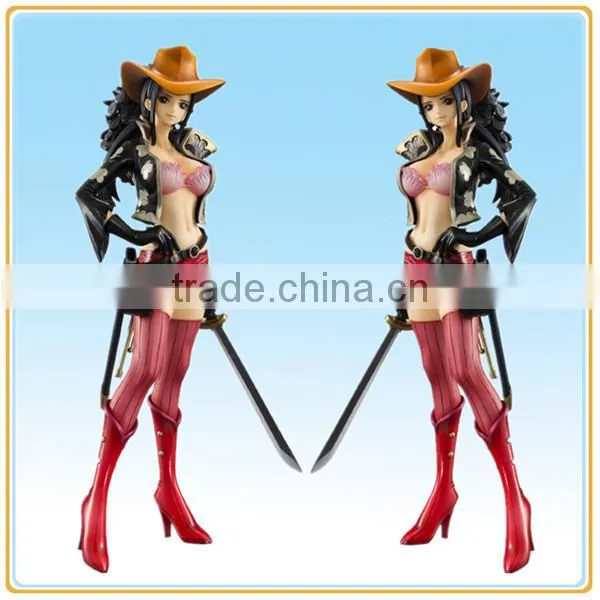 Custom resin comic One Piece figure, Nicole robin figirine, nude girl action figure
