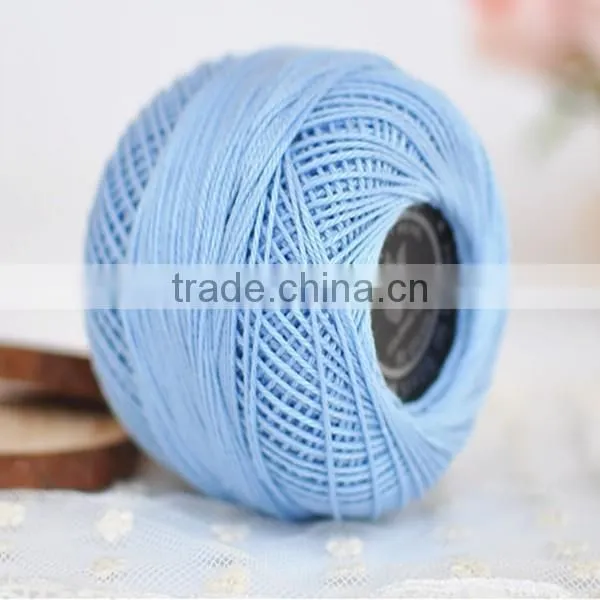 3# Lace Thread 6S/3 Ply Crochet Cotton Yarn