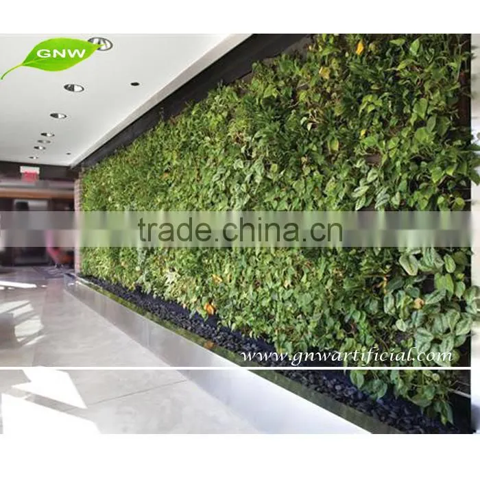 GNW GLW017 vertical wall garden planter sale for office decoration