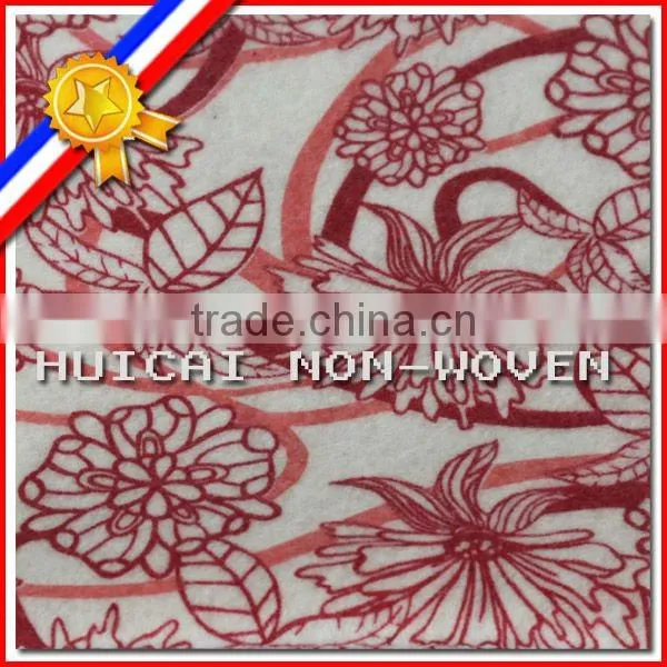 anti-crease non woven punched felt for mop head