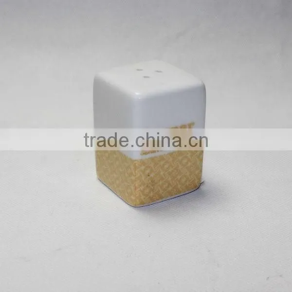 Porcelain salt and pepper shaker