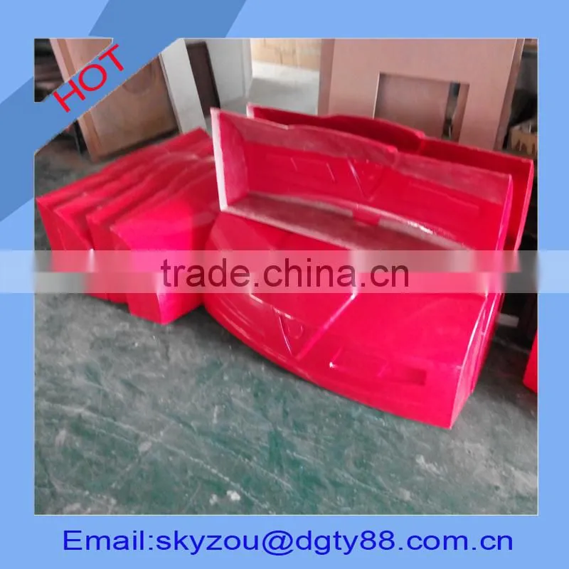color printing plastic vacuum thermoformed process toy car body shell with high quality