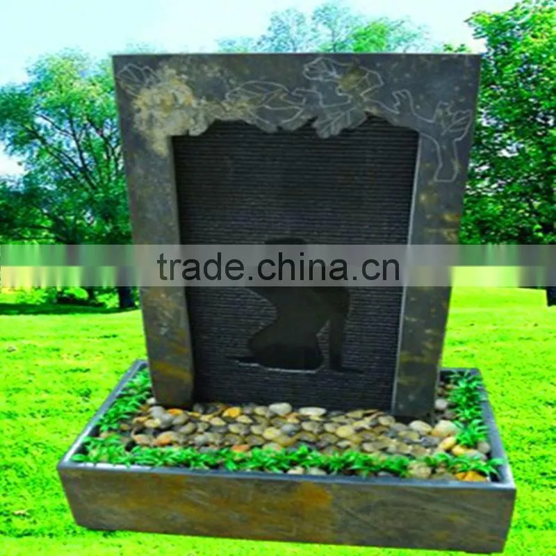 cascade stone fountain