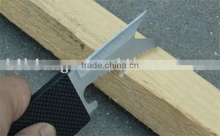 Special gift for men 7-in-1 portable foldable credit card knife