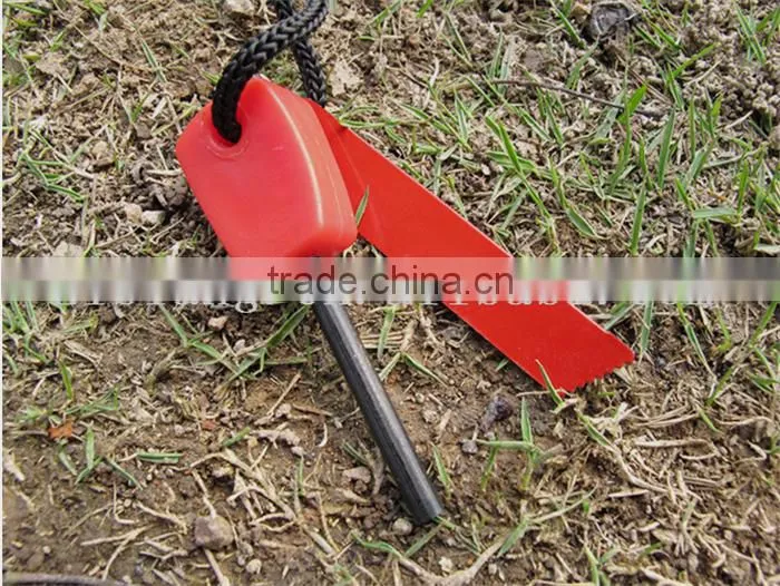 Outdoor Emergency Survival Fi Portable Magnesium Flint Stone