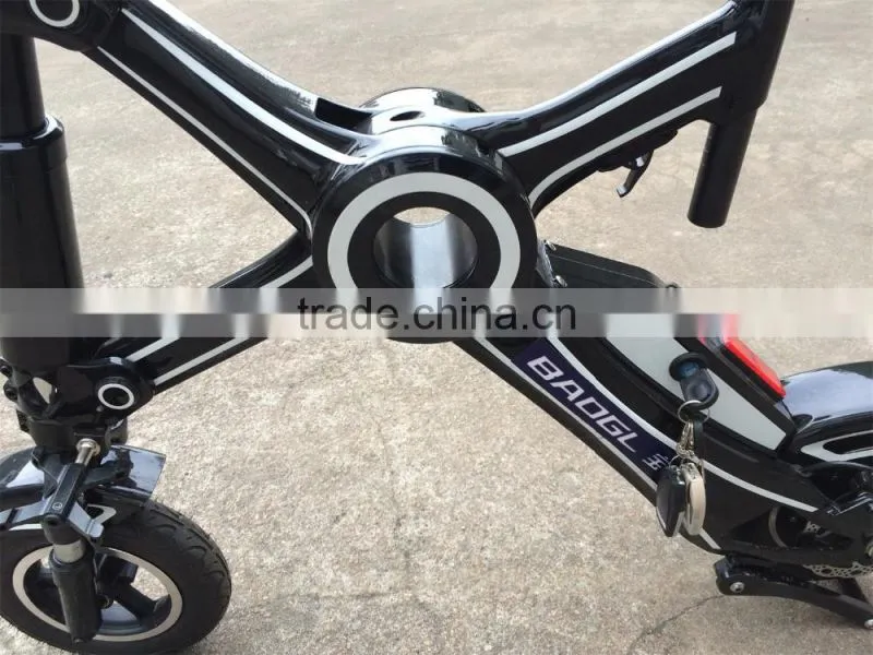 Baogl Chinese Mini portable 2 wheel foldable smart balance scooter electric bike/bicycle for adults