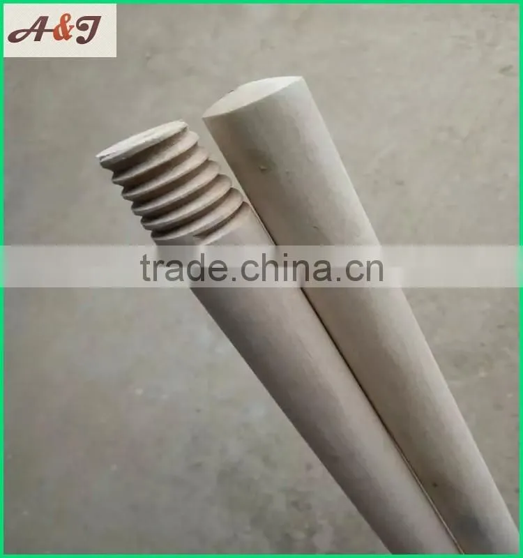cleaning mops stick handle natural wood