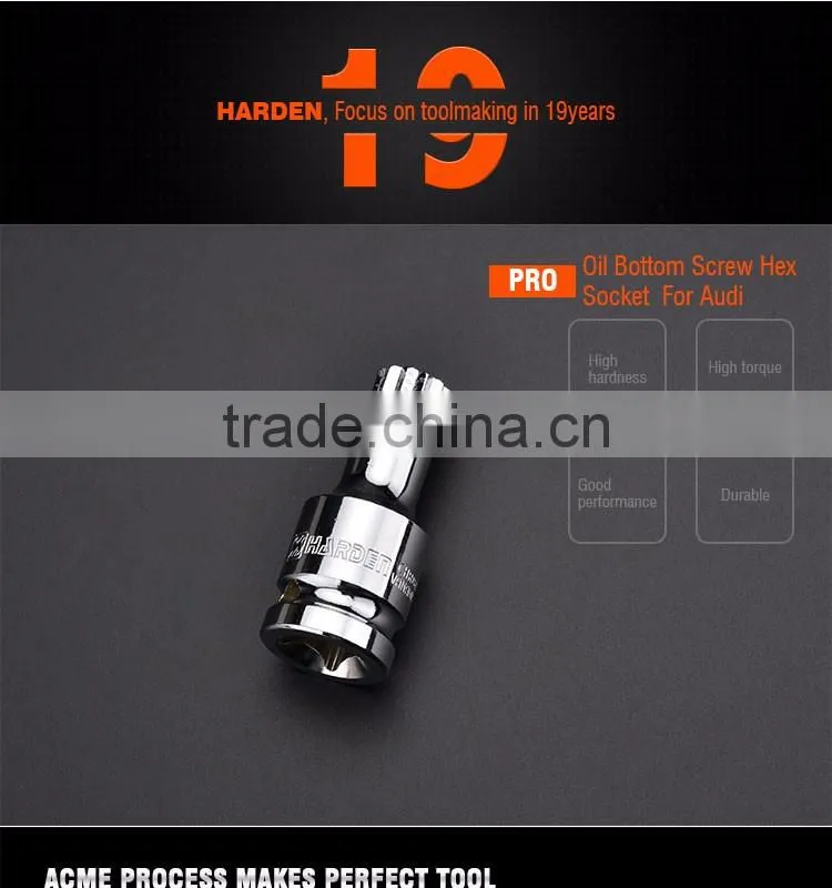 Top Selling Personalized Professional Oil Bottom Screw Hex Socket For Audi