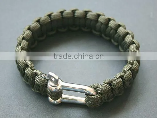 Charming paracord survival bracelet