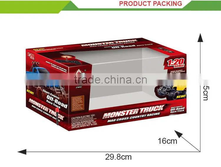 Wholesale 4 channel high speed big wheels rc car