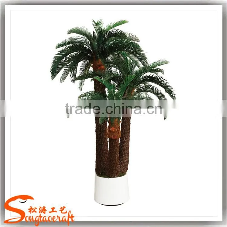 Hot sale indoor decoration mini Artificial plants home decorarion mini artificial palm tree