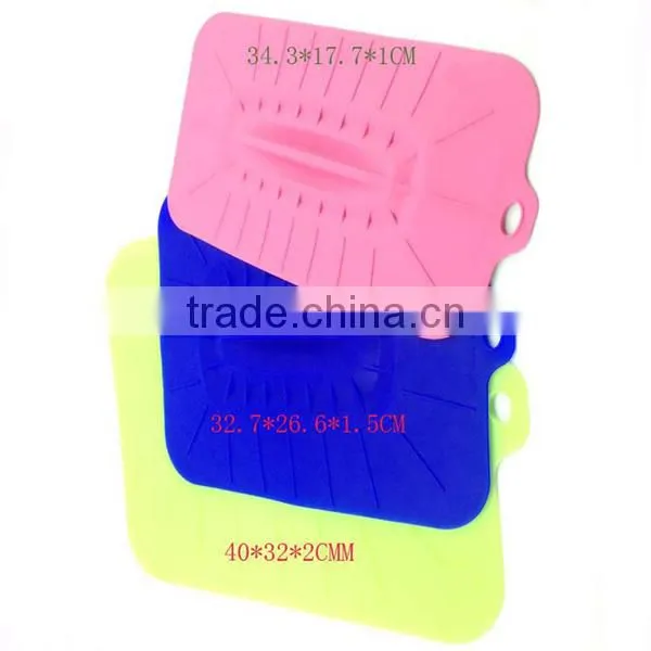 LFGB Approved custom logo silicone glass lid for cooking tools