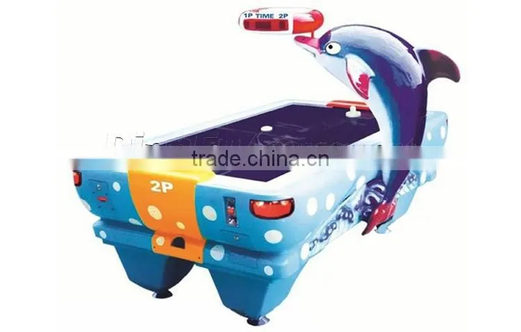 Elephant air hockey coin game machine for amusement park