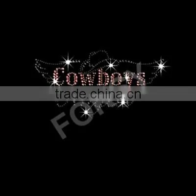 Just married hotfix rhinestone letters wholesale