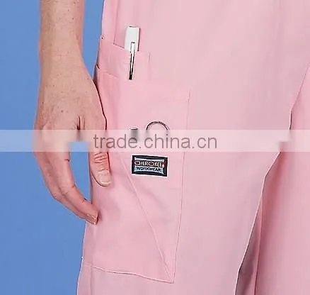 Scrubs Workwear,Pull on type cargo scrub pants,hospital pant uniform