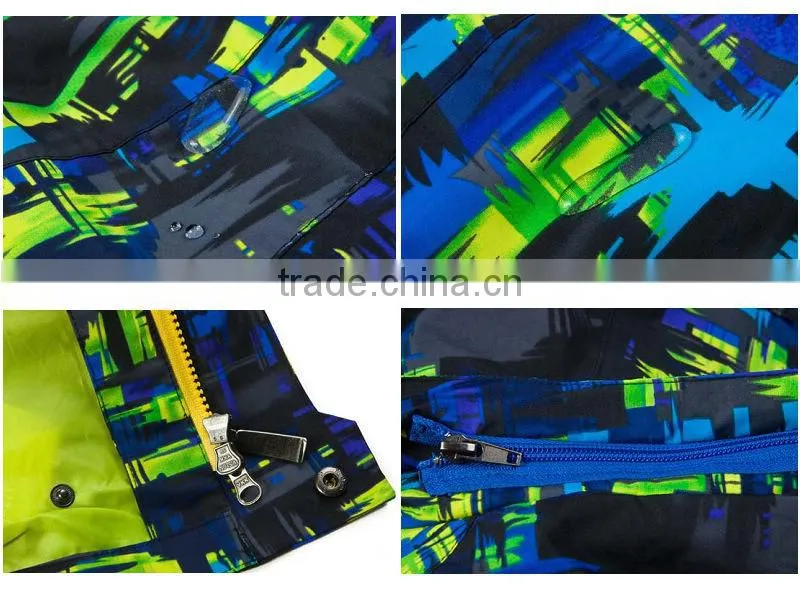 Tall Camo Chimney Collar Waterproof Hoodies