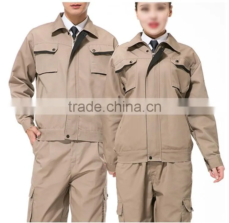 Factory Clothing Men Safety Workwear Uniform Work Jacket