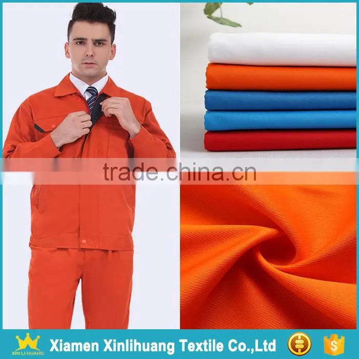 Profession Manufacture 80 Polyester 20 Cotton Twill Fabric for Uniform