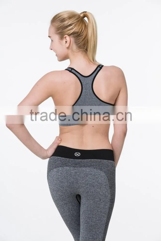 Last design custom blank running sports bra top