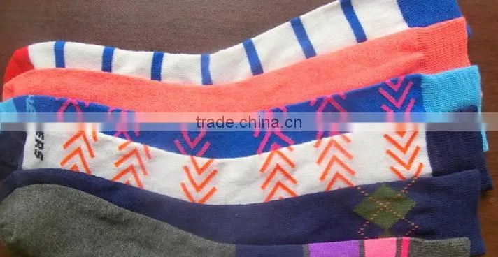 Long Men cotton stripe soccer socks