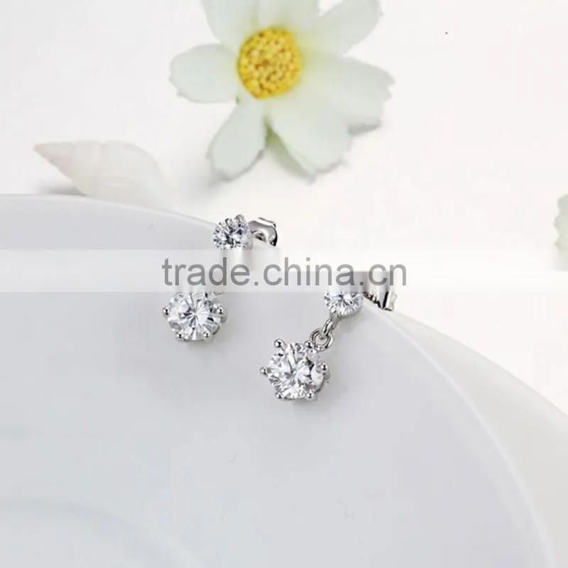 Fashion Jewelry Sterling Silver Exquisite Earrings For Women
