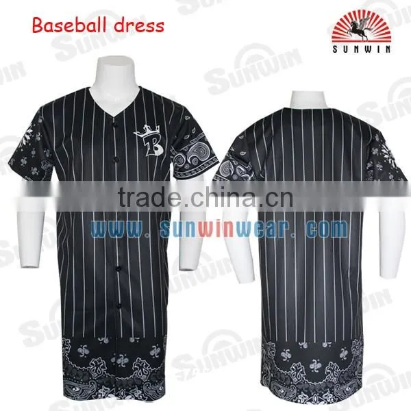 Button Shirts Baseball Jersey/Baseball Shirt Wholesale