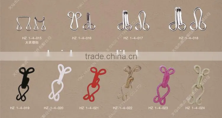 Gold Metal bra hook strap buckle