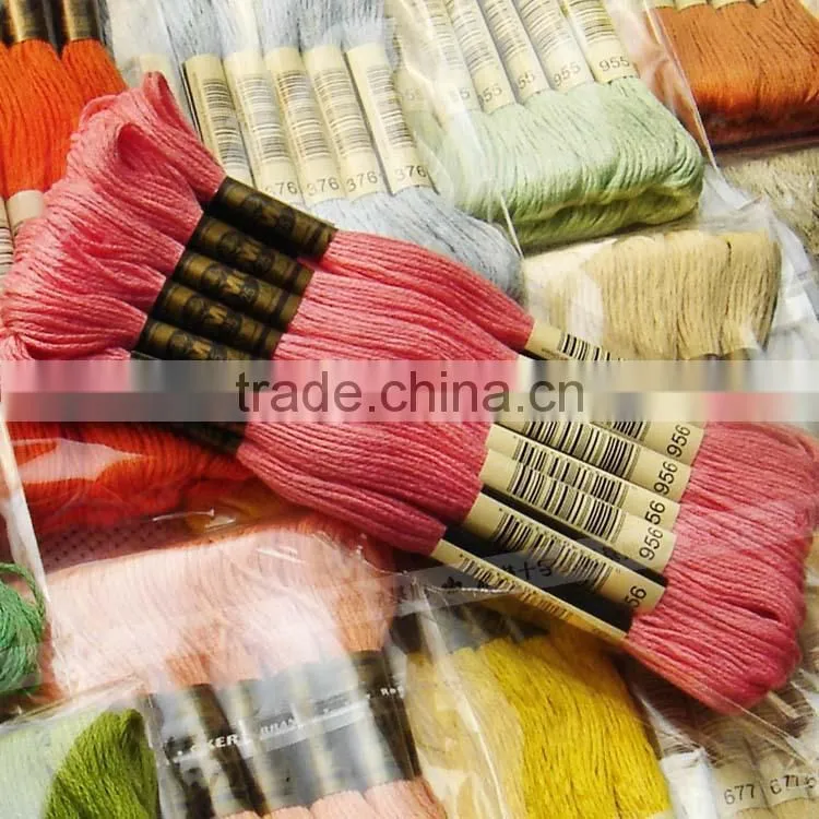 Thred sewing cotton embroidery yarns cross stitch materials