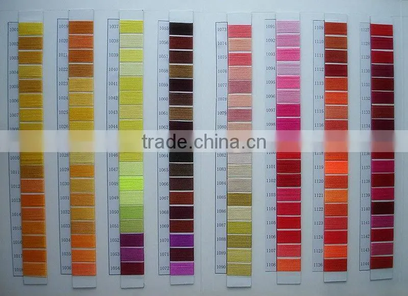 Superb High Tenacity Filament Polyester Thread / 100% Polyester Sewing Thread Supplier
