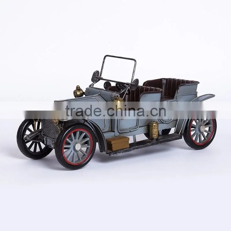 Handmade Iron Cool Great Gift Model 1909 Rolls-Royce Old Retro Car Tin