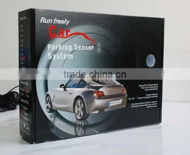 2015 Cheapest Colorful LCD Car Parking Sensors LCD Display Monitor Car Parking Sensor System