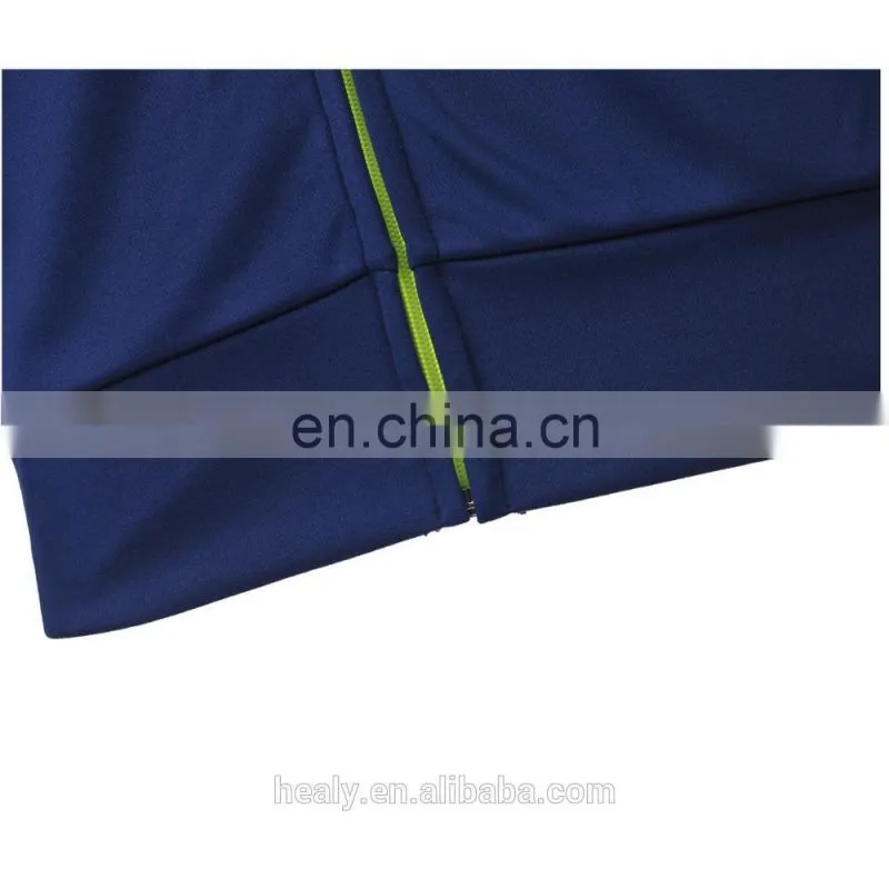 Full Sublimation polyester Slim Fit men's Jogging track top
