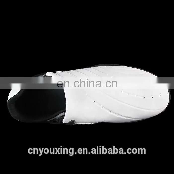2014 white custom low price taekwondo shoes