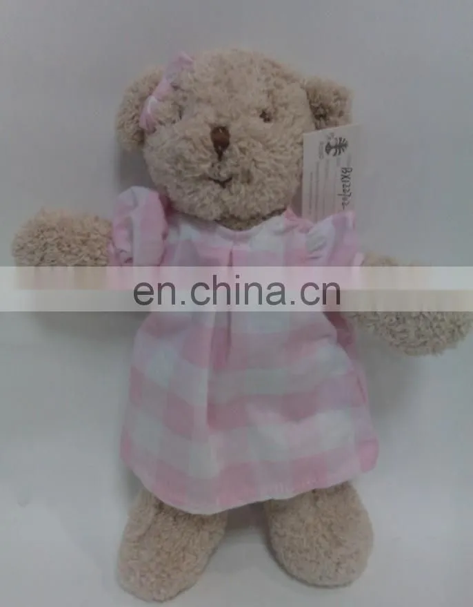 Plush and stuffed Teddy Bear Animal Baby Toys With Clothes