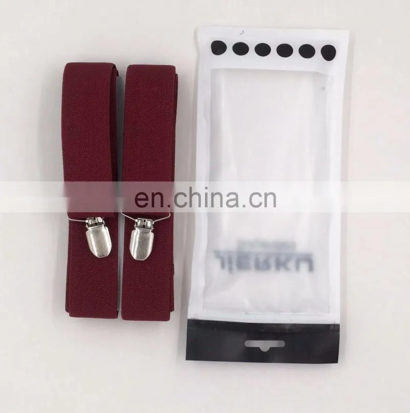 New fashion Yiwu Longkang brand 3.5cm X design suspenders