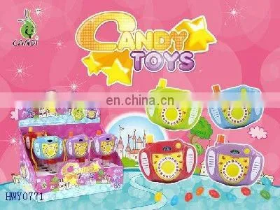 camera with candy