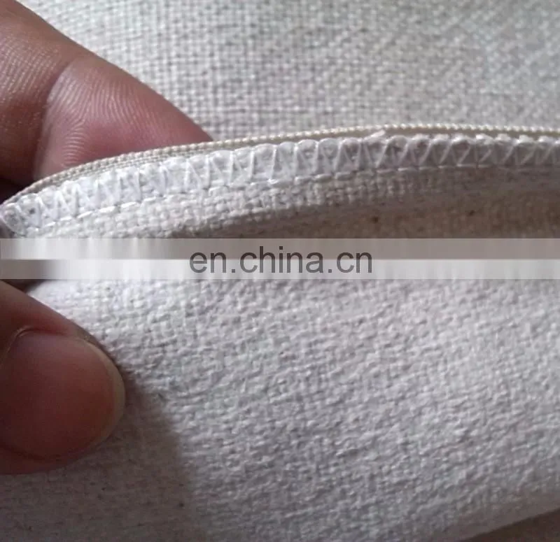 Linen yoga bolster pillow Cover For Home Decorative